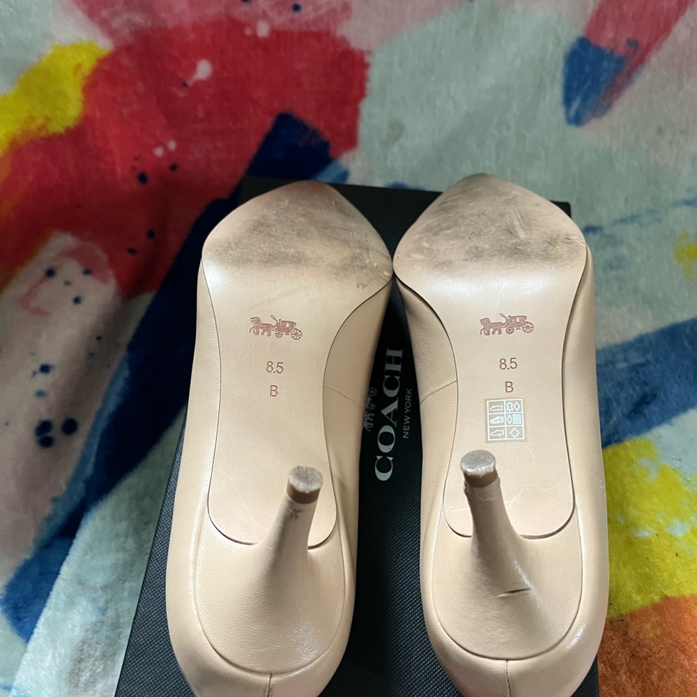 Coach Lauri silky nap Heels - Picture 5 of 5